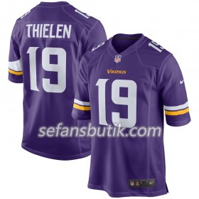 Minnesota Vikings Tröjor Adam Thielen 19 Nike Lila - Herr